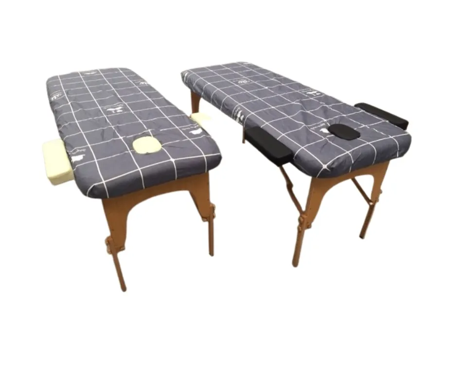 Lucy Portable Massage Bed | Cream / Black