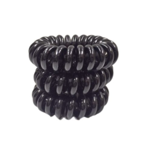 Traceless Hair Ties 3pc | Black