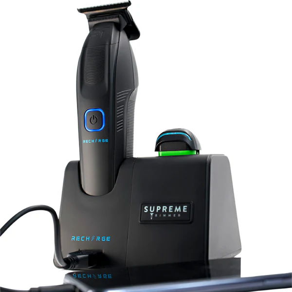 Supreme Recharge Trimmer & Smart Base | Black