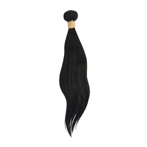 Weave 100% Human Hair 18inch Straight Black | 100g