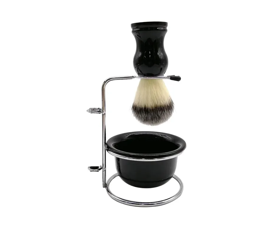 Shave Set - 3in1 Stand, Bowl & Brush