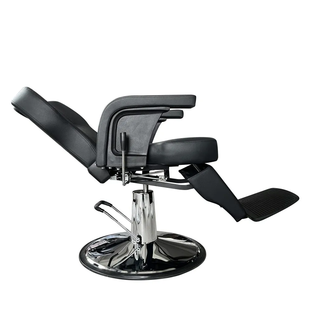 Eros Premium Barber Chair | Black
