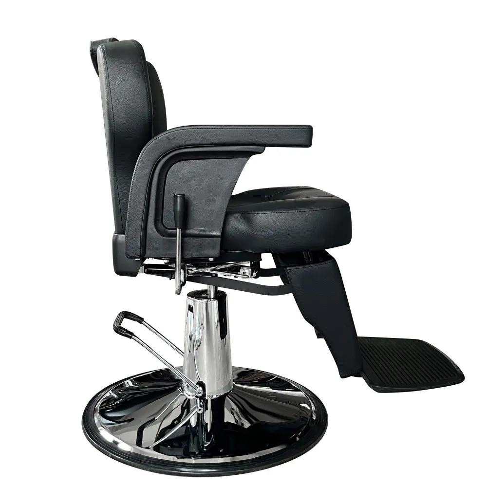 Eros Premium Barber Chair | Black