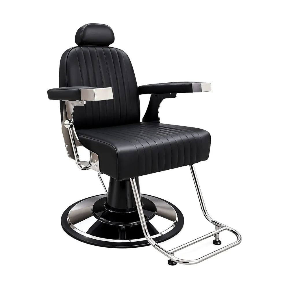 Hampton Barber Chair | Black