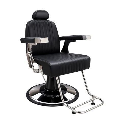 Hampton Barber Chair | Black