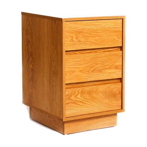 Brooklyn Pedestal | 3-Drawer
