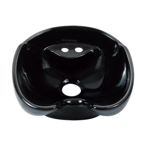 Ceramic Salon Shampoo Basin 013 | Black