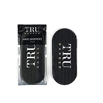 Tru Barber Velcro Hair Grippers - 2 pc | Black