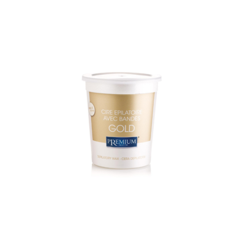 Premium Strip Wax Jar – Gold | 700ml