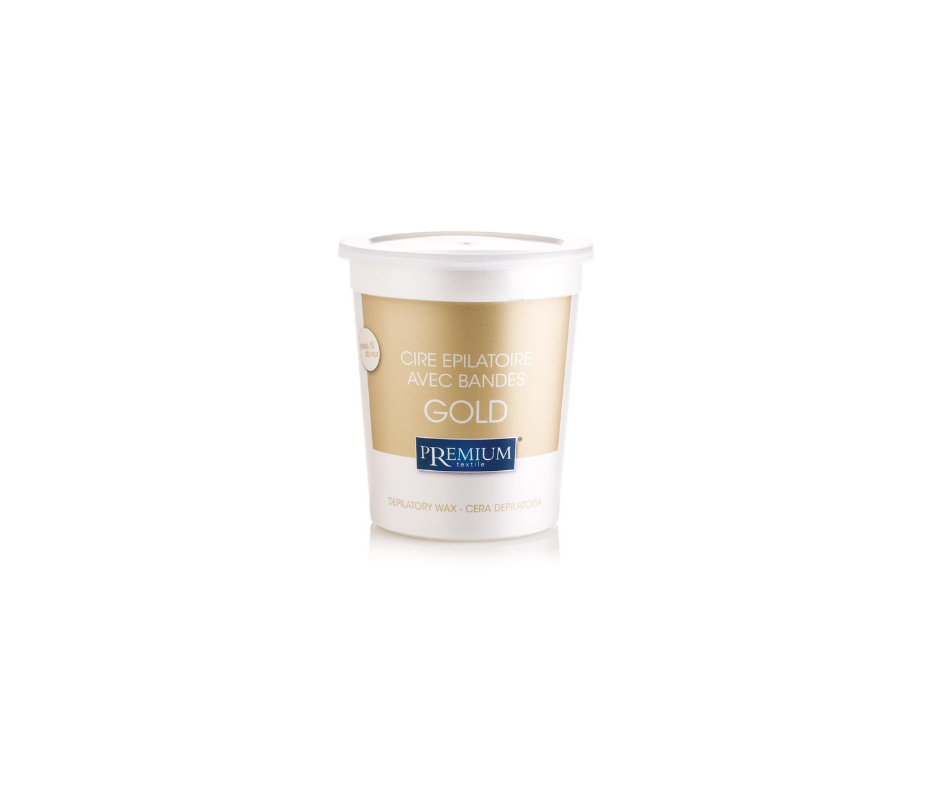 Premium Strip Wax Jar - Gold | 700ml