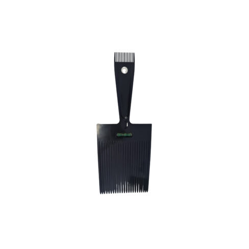 Flat Top Comb with Spirit Level | Black
