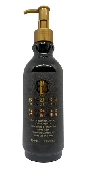 Brazilian Gold aftercare: Brazilian Gold Keratin Shampoo 250ml