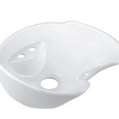 Ceramic Salon Shampoo Basin 013 | White