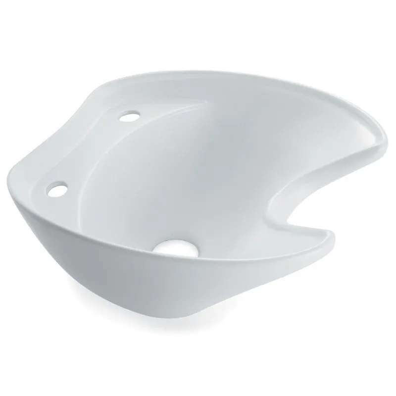 Ceramic Salon Shampoo Basin 031 | White