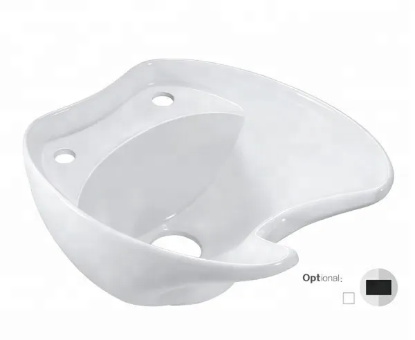 Ceramic Salon Shampoo Basin 0356 | Black