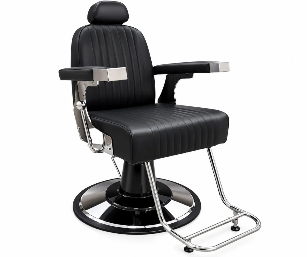 Hampton Barber Chair | Black