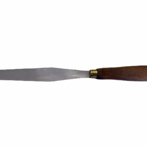 Wax Spatula – Non-disposable | Stainless Steel with wooden handle