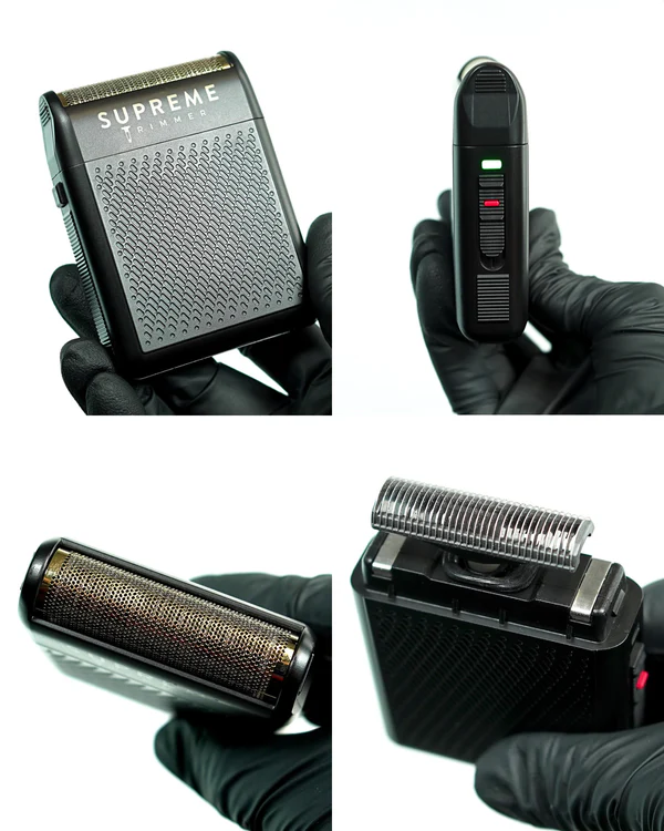 Supreme Solo Single Foil Shaver & Travel Lock | Black