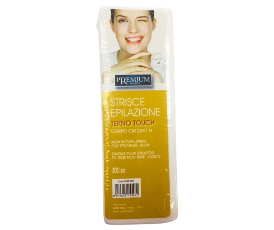 Premium Wax - Strips 100pcs | Non Woven