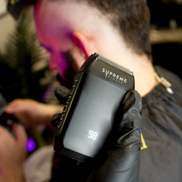 Supreme Crunch Dual Foil Shaver Waterproof | Black