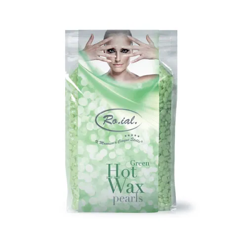 Ro.ial Hot Wax Pebbles - Green | 800g