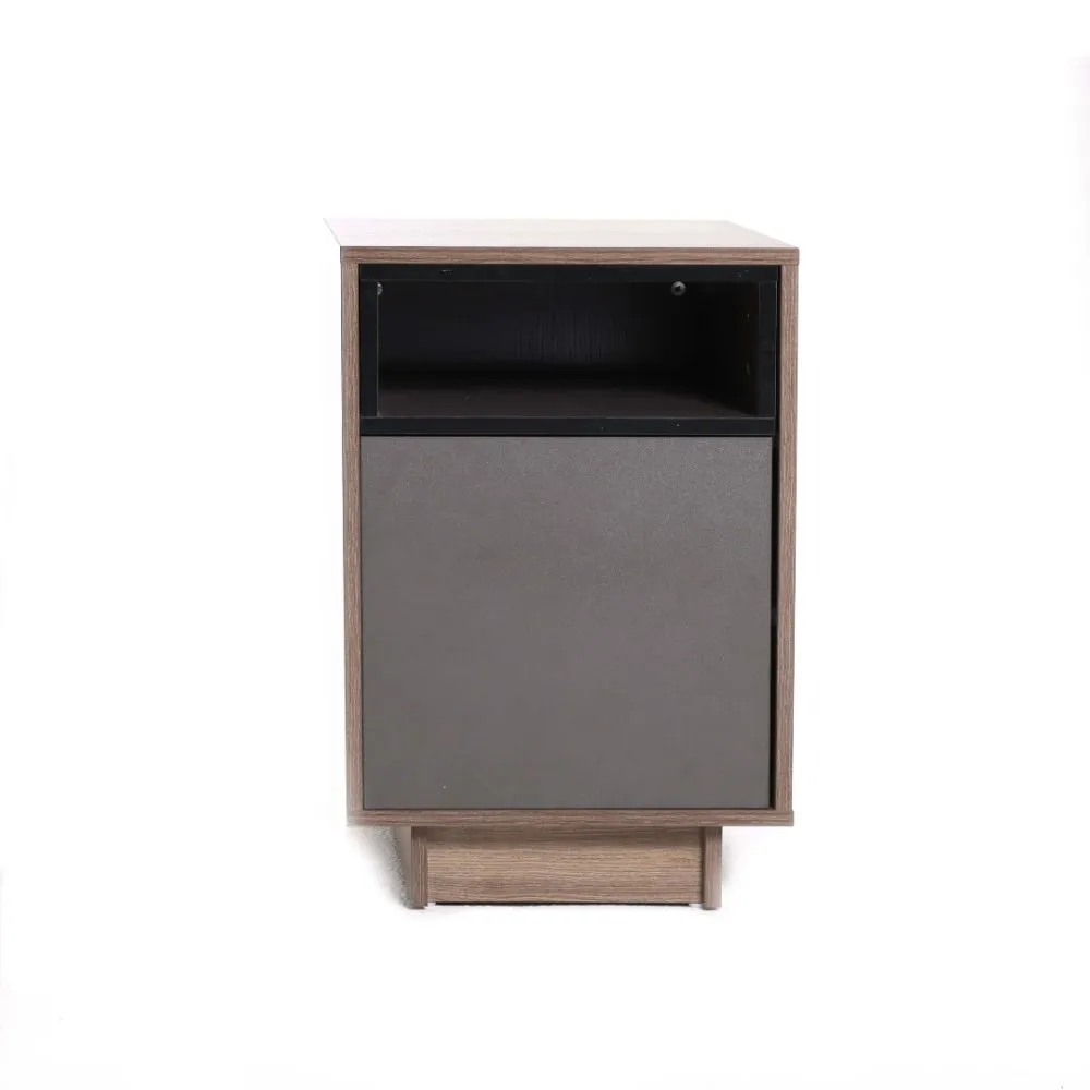 Raven Bedside Table Pedestal | 1 Door