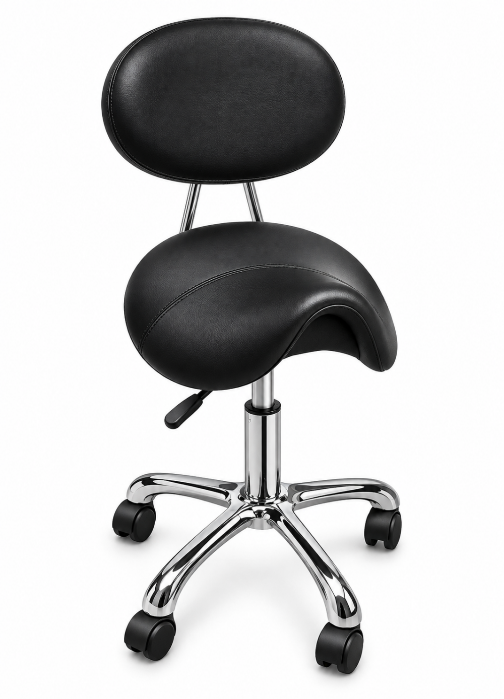 Sam Cutting/Styling Stool | Black