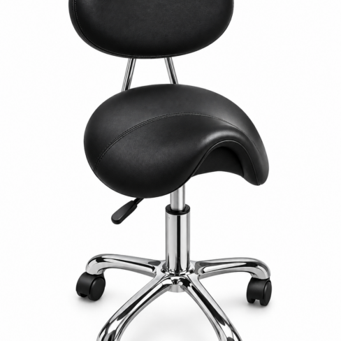 Sam Cutting/Styling Stool | Black