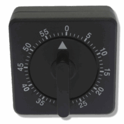 Mechanical Timer | Black