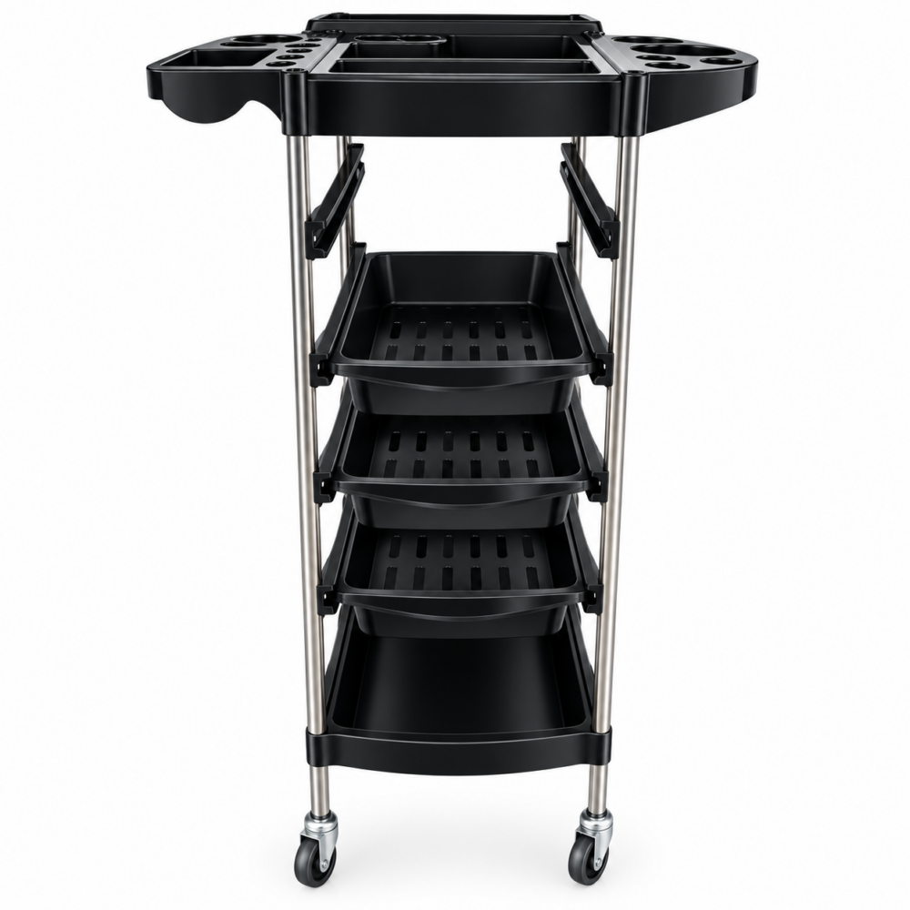 Trento Salon Trolley | Black