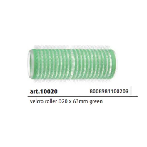 Velcro Roller D20 Green - 12 Pieces