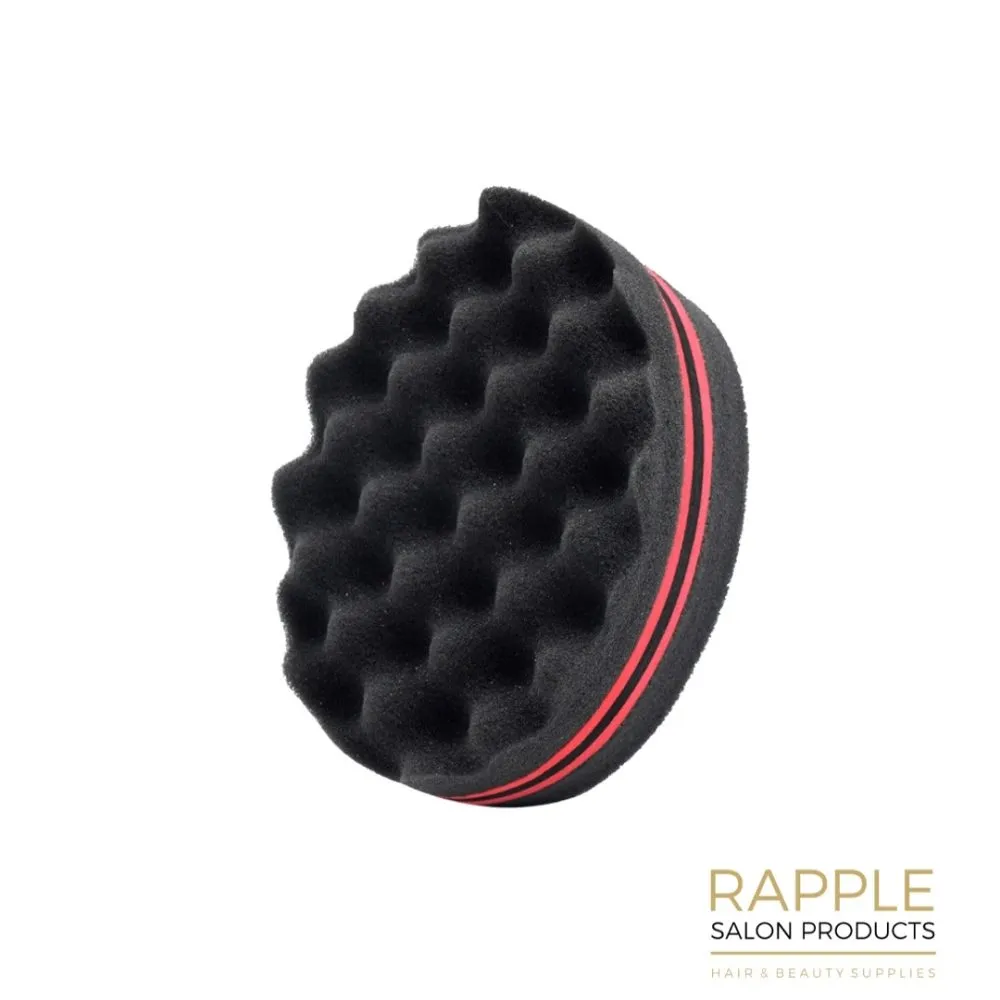 Wave Sponge | Black & Red