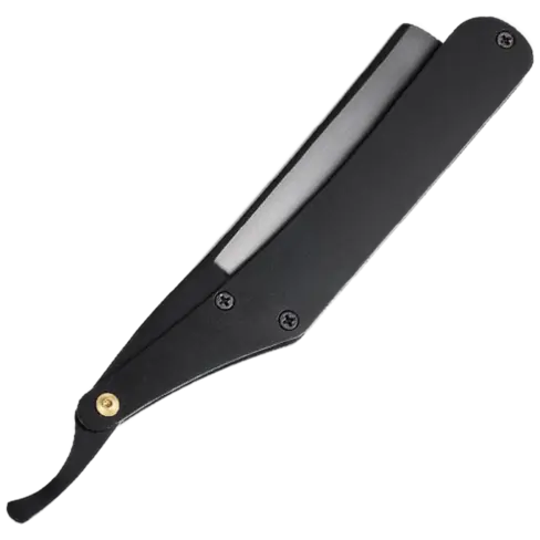 Folding Razor with Guard – Black
