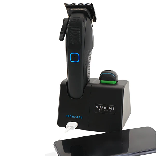 Supreme Recharge Clipper & Smart Base | Black