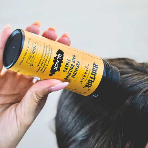 Supreme HairThik Hair Fibres Kit | Black