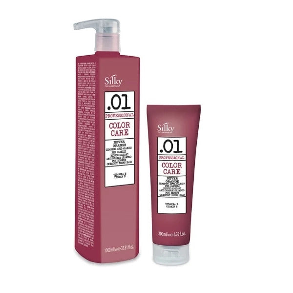 Silky .01 Anti-Orange Shampoo | Various Sizes