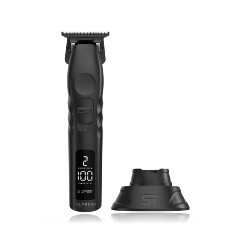 Supreme Trimmer 2Speed &Removable Blade Sys. Black