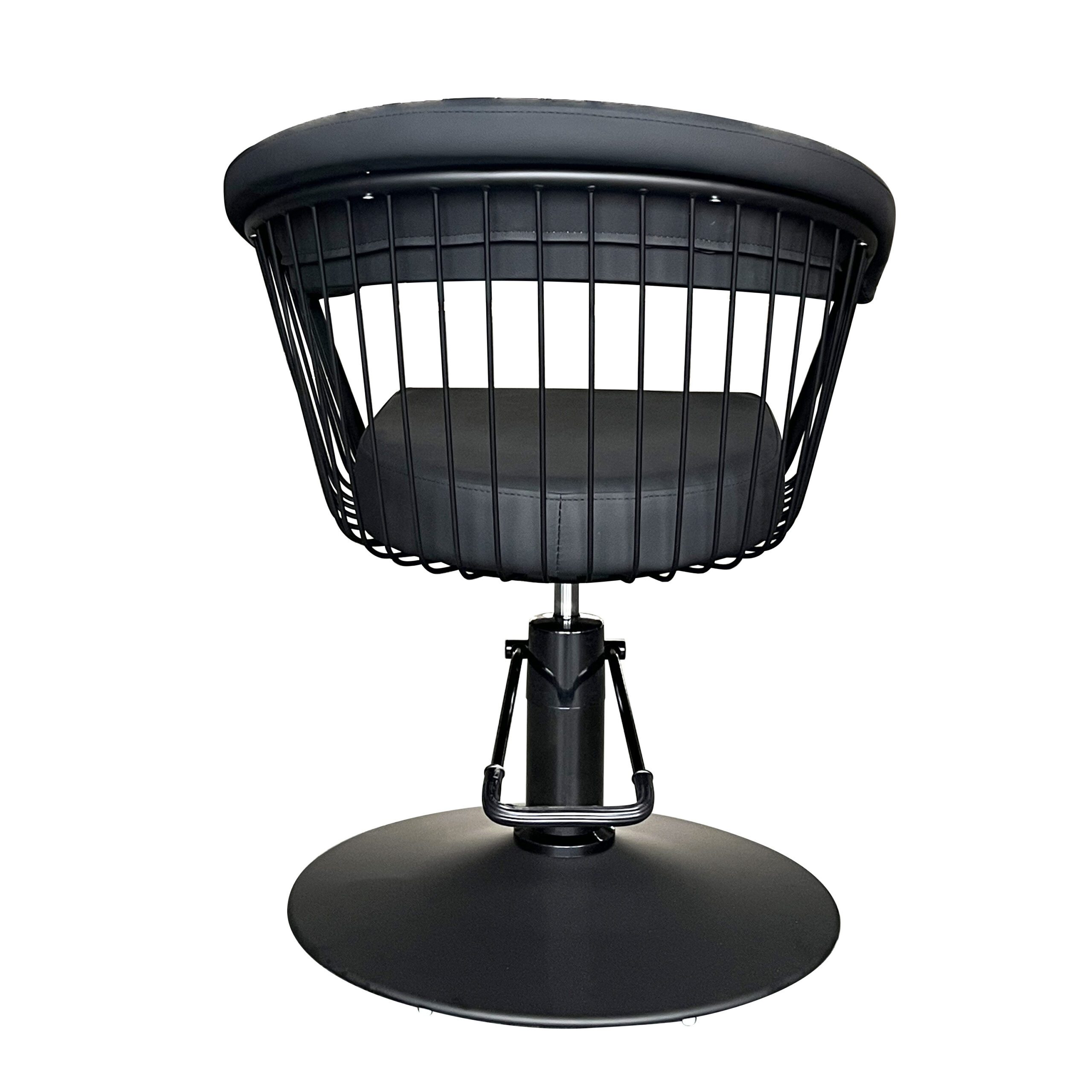 Leah Premium Styling Chair | Black
