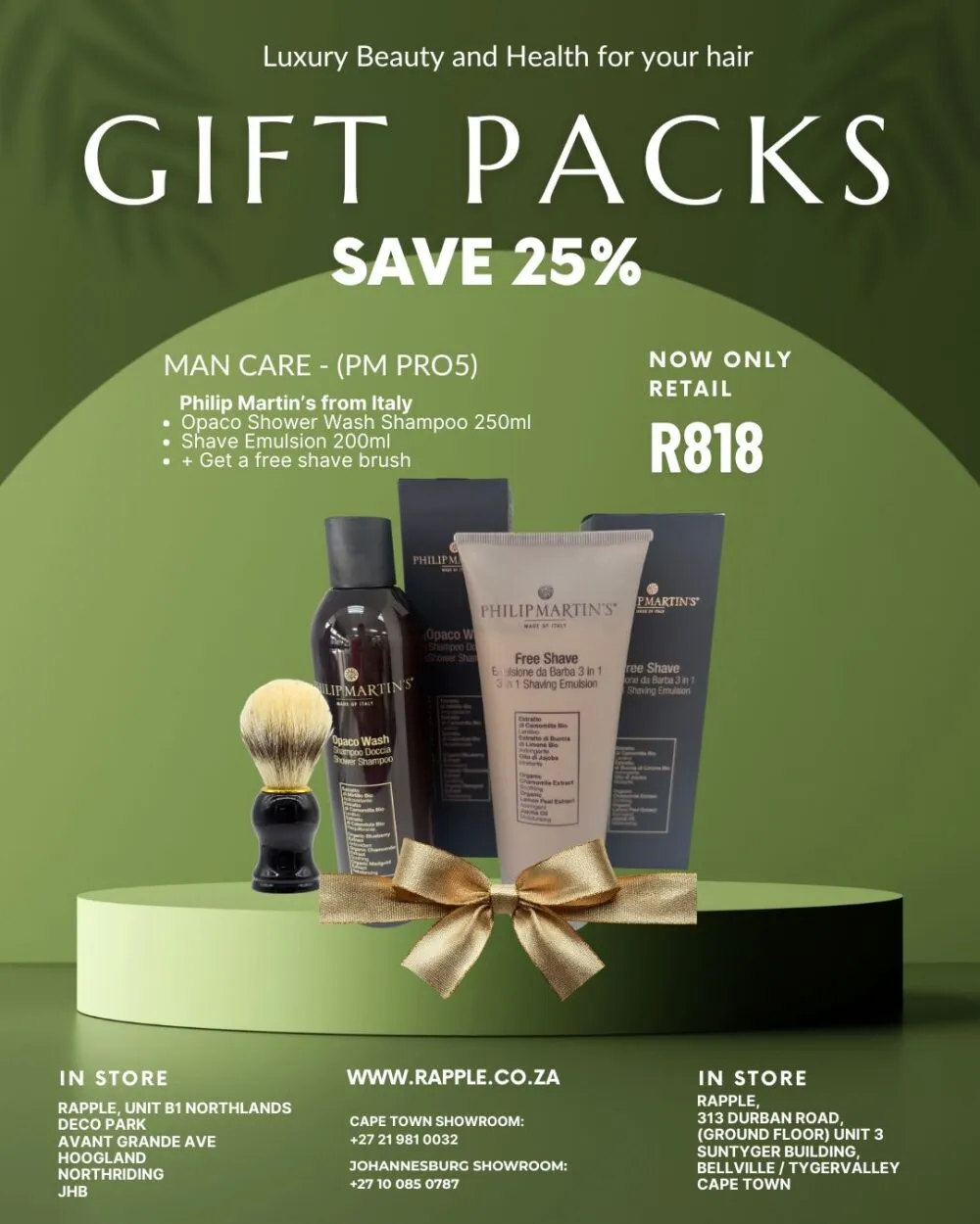 Philip Martin's Man Care Gift Pack