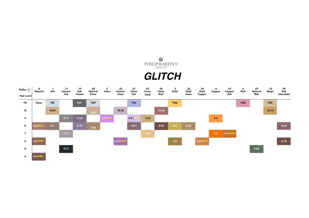 Philip Martin's Glitch Color Chart | Men's