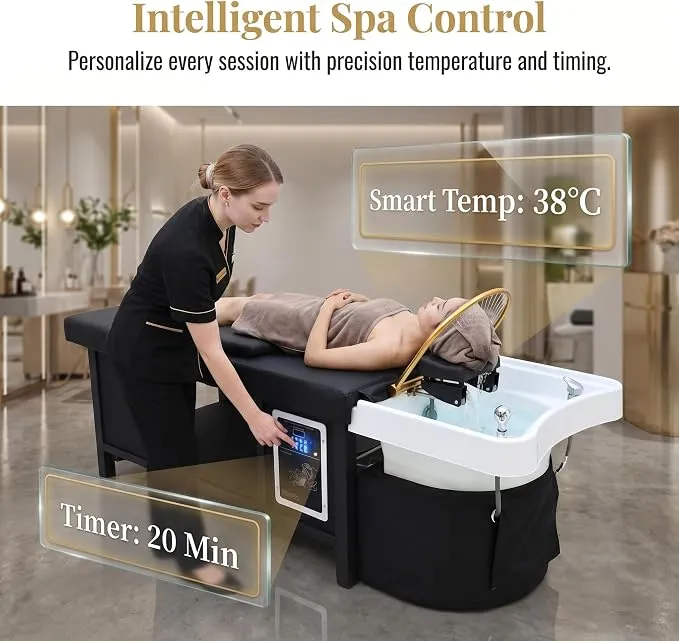 Japanese Hydro Spa Bed 4-in-1- Electronic | Black