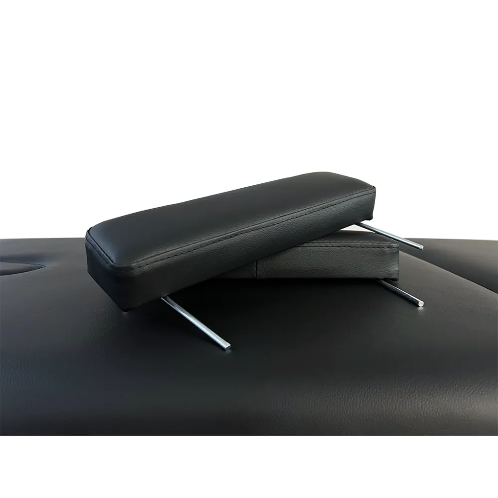 Marbella Portable 3 Part Aluminium Massage Table (Black)