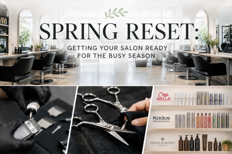 Salon ready for the busy spring season