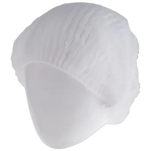 Bouffant/Mop Caps – White – 100pc