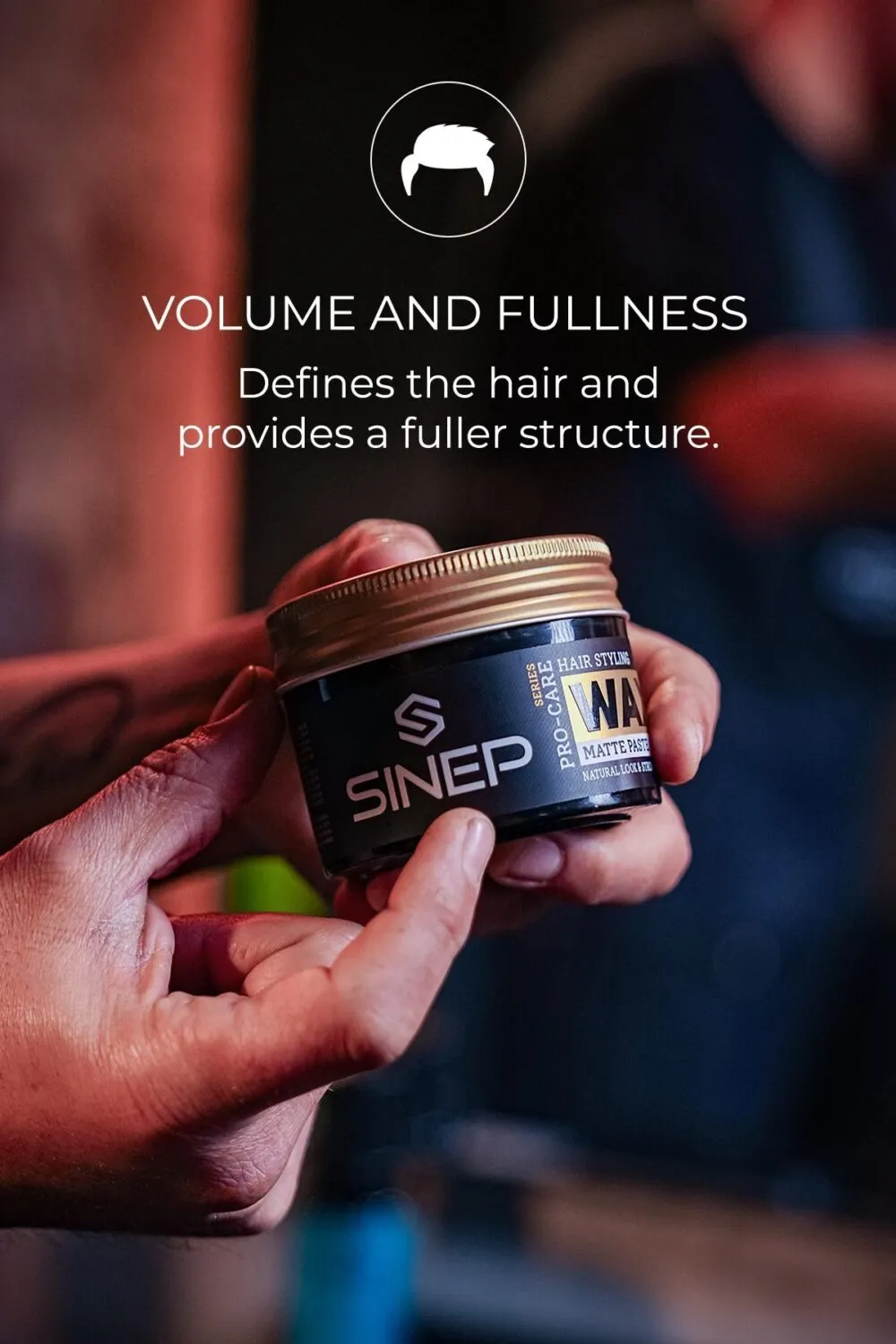 Sinep Matte Paste Wax 100ml