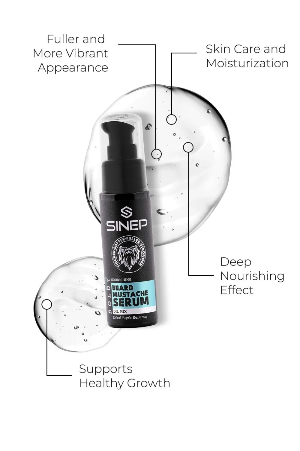 Sinep Mustache & Beard Care Oil Mix 50ml