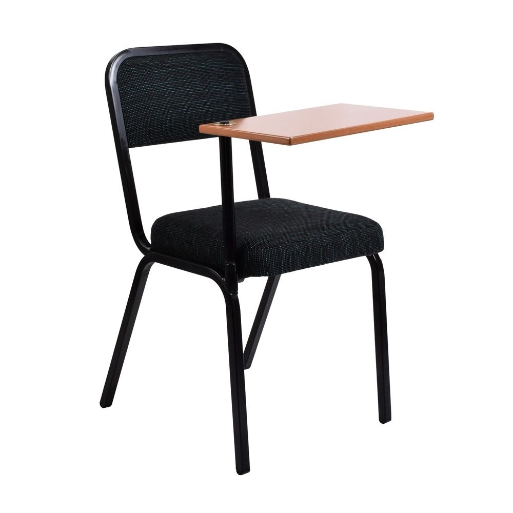Rick Stacker With Writing Tabloid visitor chair