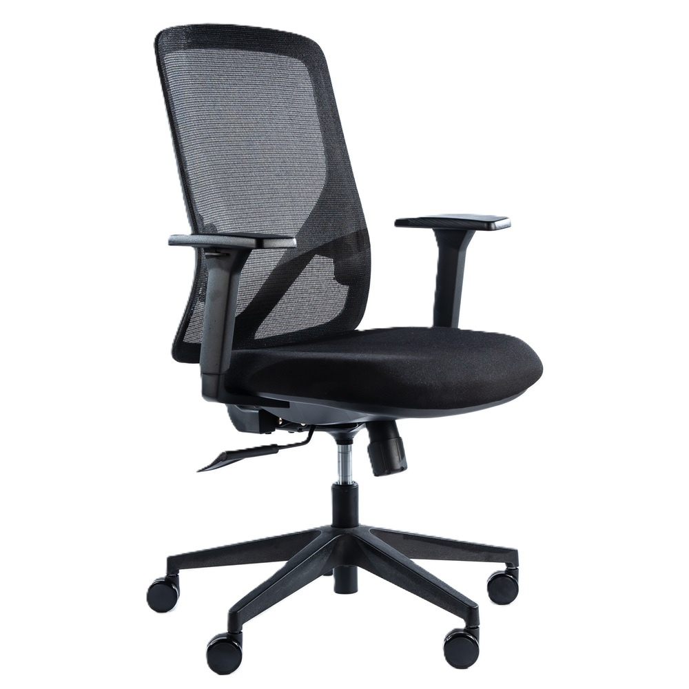 Victoria Mid Back Black mesh office chair