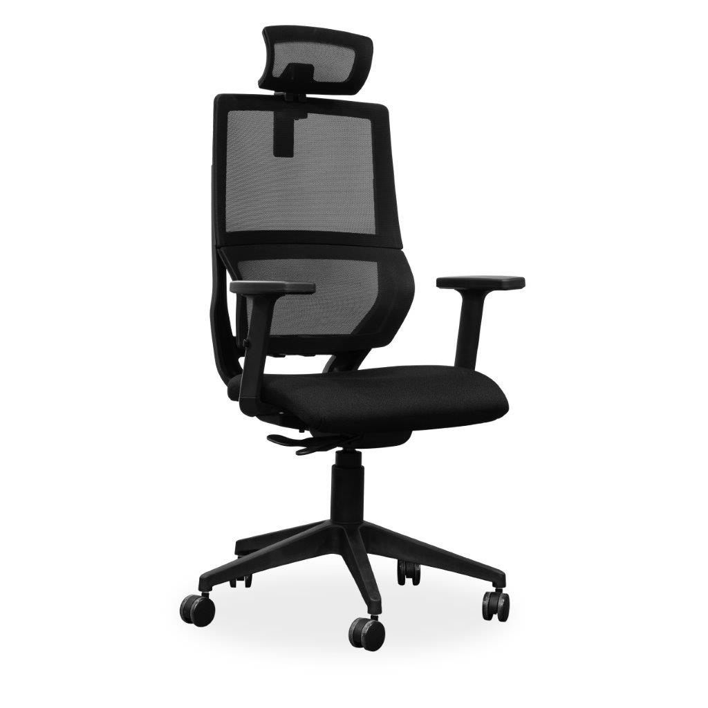 Wave mesh office chair