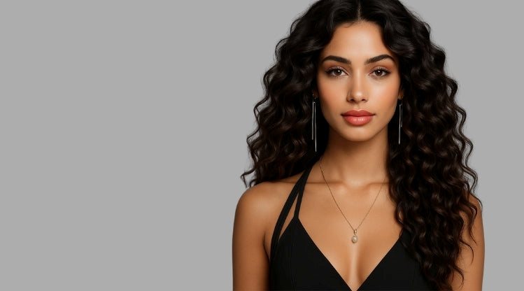 Defined, glossy curls